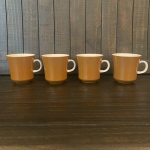 Mikasa vintage Cera-stone mugs